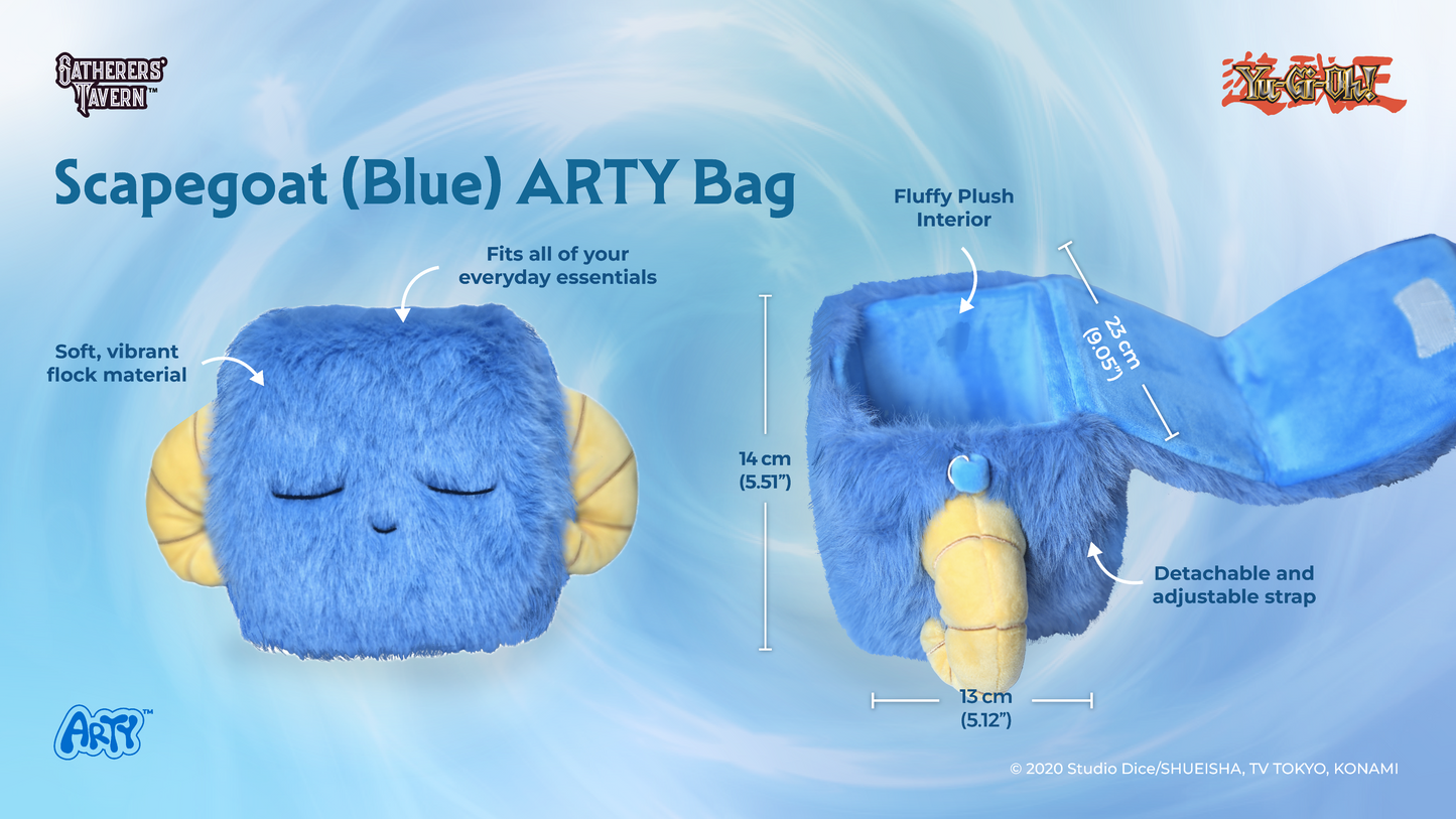 Scapegoat ARTY Bag Blau – Maße & Material