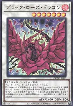Black Rose Dragon (V.1 - Ultra Rare) QCAC-003 – Japanisch, EX