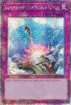 Compulsory Evacuation Device (V.5 - Quarter Century Secret Rare) RA01-069 – Deutsch, NM, 1. Auflage