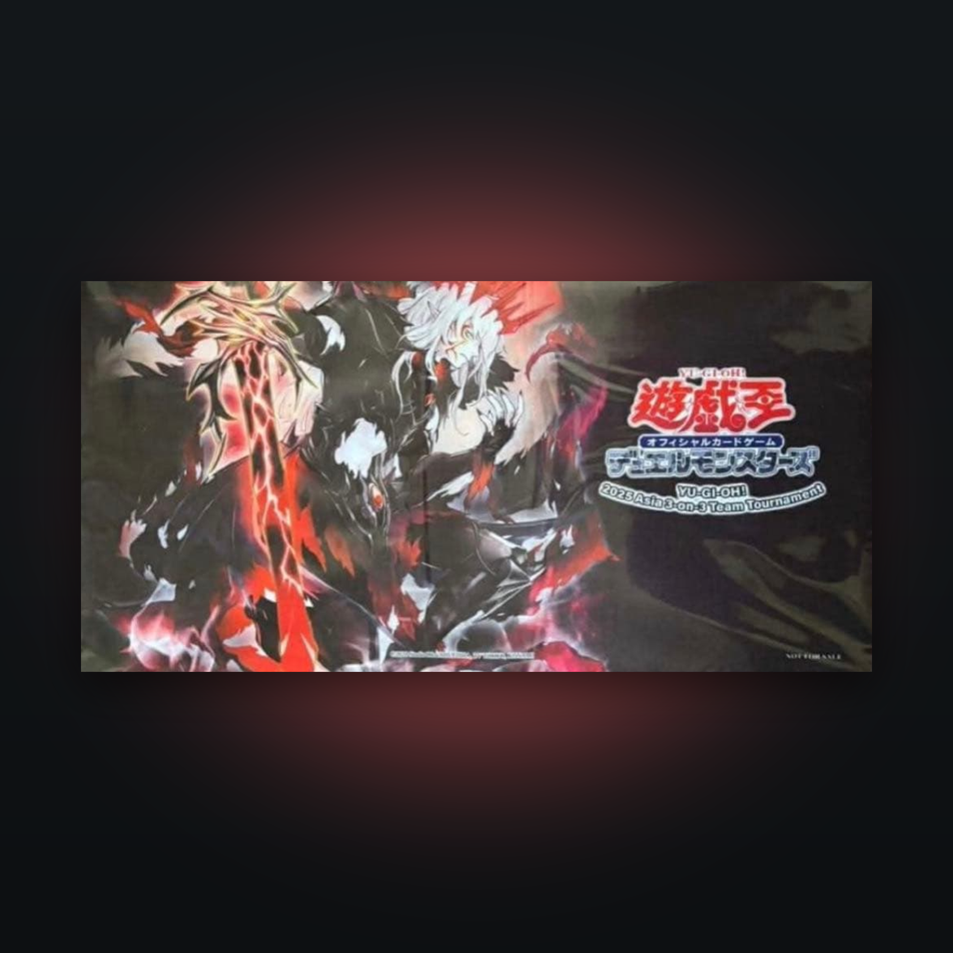 Yu-Gi-Oh! OCG - Darklord Lucifer Playmat (Asia 3-on-3 Team Tournament 2025) (Half Size)