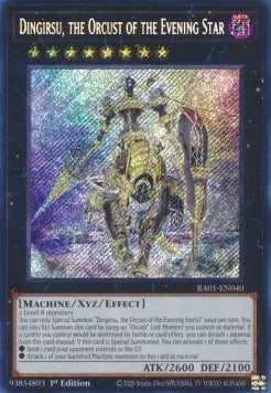 Dingirsu, the Orcust of the Evening Star (V.3 - Secret Rare) RA01-040 – Englisch, NM