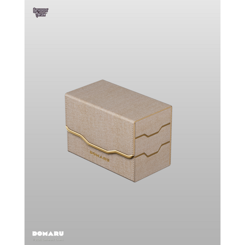 DOMARU Vertex Duo 200 Deck Box Alabaster