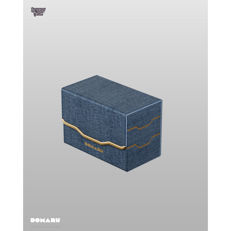 DOMARU Vertex Duo 200 Deck Box Lazulite