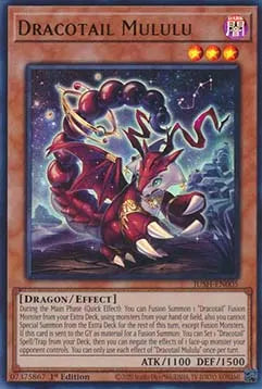 Dracotail Mululu (V.1 - Ultra Rare) JUSH-005 – Deutsch, NM