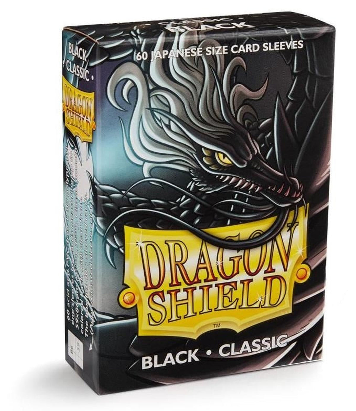 Dragon Shield Classic Japanese Sleeves Black 60-Pack