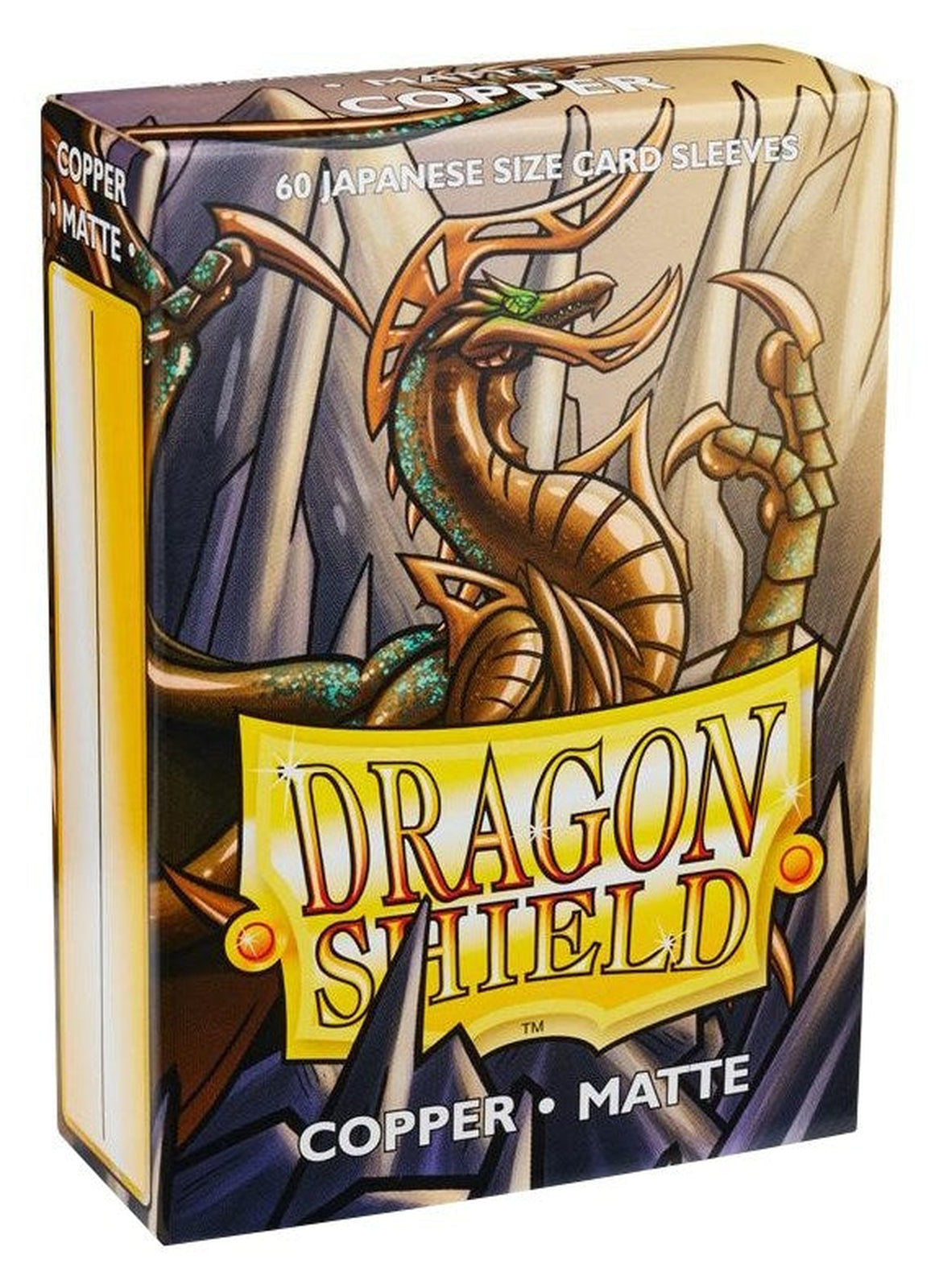 Dragon Shield Matte Japanese Sleeves Copper 60-Pack