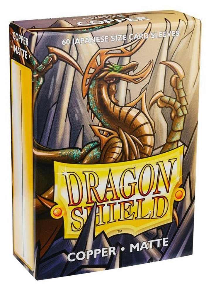 Dragon Shield Matte Japanese Sleeves Copper 60-Pack