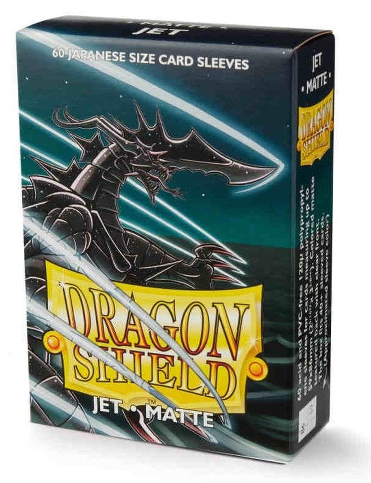Dragon Shield Matte Japanese Sleeves Jet 60-Pack