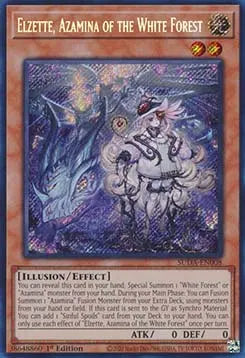 Elzette, Azamina of the White Forest (V.1 - Secret Rare) SUDA-008 – Deutsch, NM