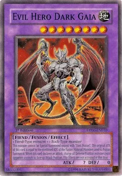 Evil HERO Dark Gaia DP06-010 Common – Japanisch, EX