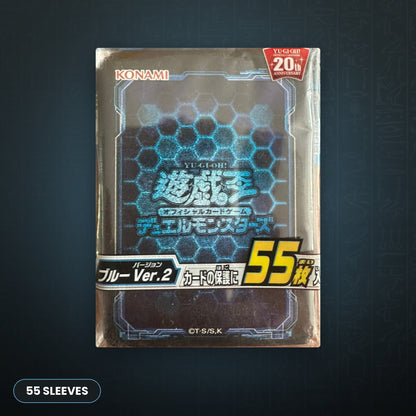 Yu-Gi-Oh! OCG - Dark Hex Blue 2018 Hüllen 55x | JUNGCARDS
