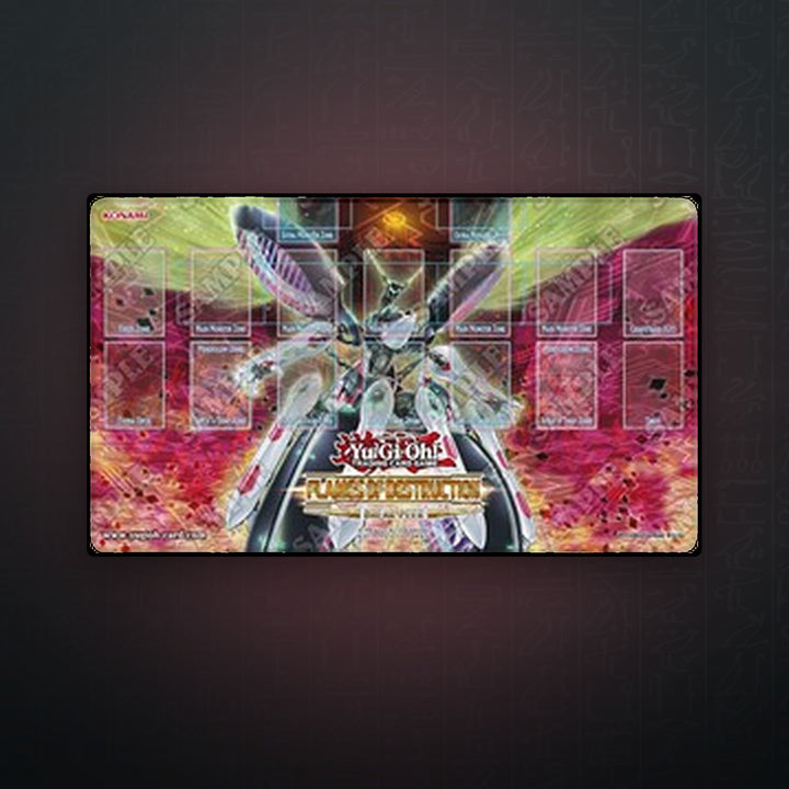 Yu-Gi-Oh! TCG - Flames of Destruction Sneak Peek Spielmatte (gebraucht) | JUNGCARDS