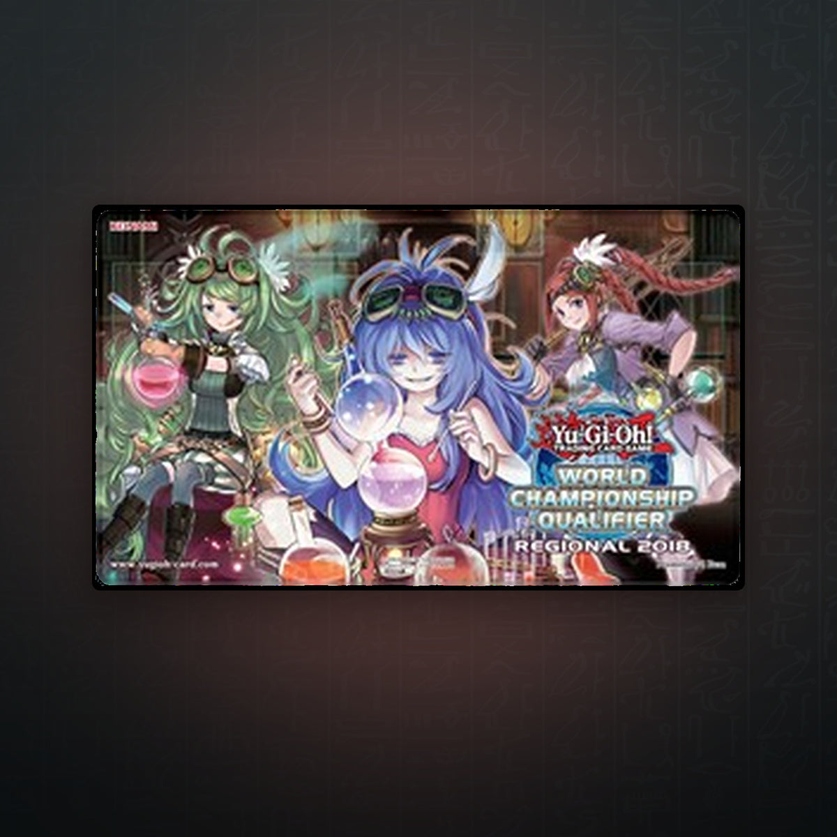 Yu-Gi-Oh! TCG - Regional 2018 WCQ 'Magician' Spielmatte (gebraucht) | JUNGCARDS