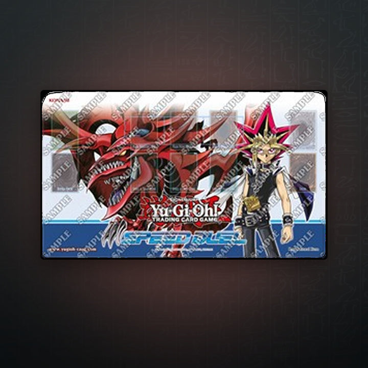 Yu-Gi-Oh! TCG - Speed Duel 'Yugi & Slifer der Himmelsdrache / Slifer the Sky Dragon' Win-A-Mat | JUNGCARDS