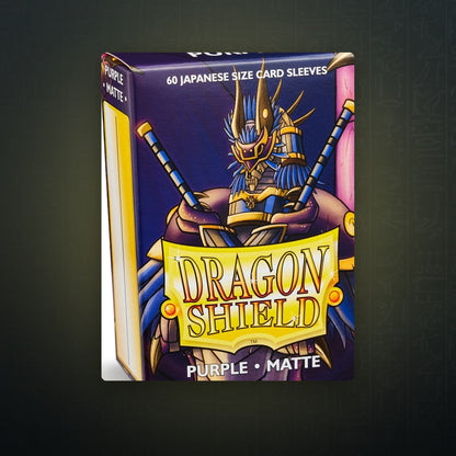 Dragon Shield Matte Japanese Sleeves - Purple (60-Pack) | JUNGCARDS