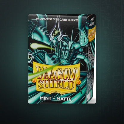 Dragon Shield Matte Japanese Sleeves - Mint (60-Pack) | JUNGCARDS