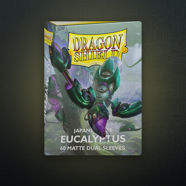 Dragon Shield Dual Matte Japanese Sleeves - Eucalyptus (60-Pack) | JUNGCARDS