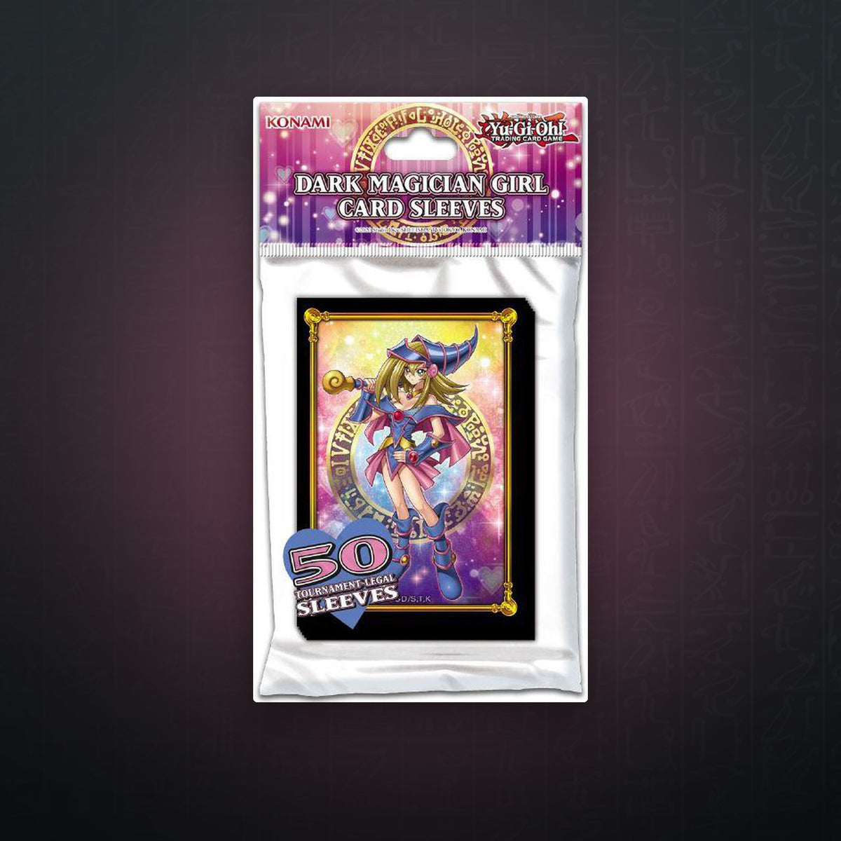 Yu-Gi-Oh! TCG - Dunkles Magier Mädchen / Dark Magician Girl Hüllen (50) | JUNGCARDS