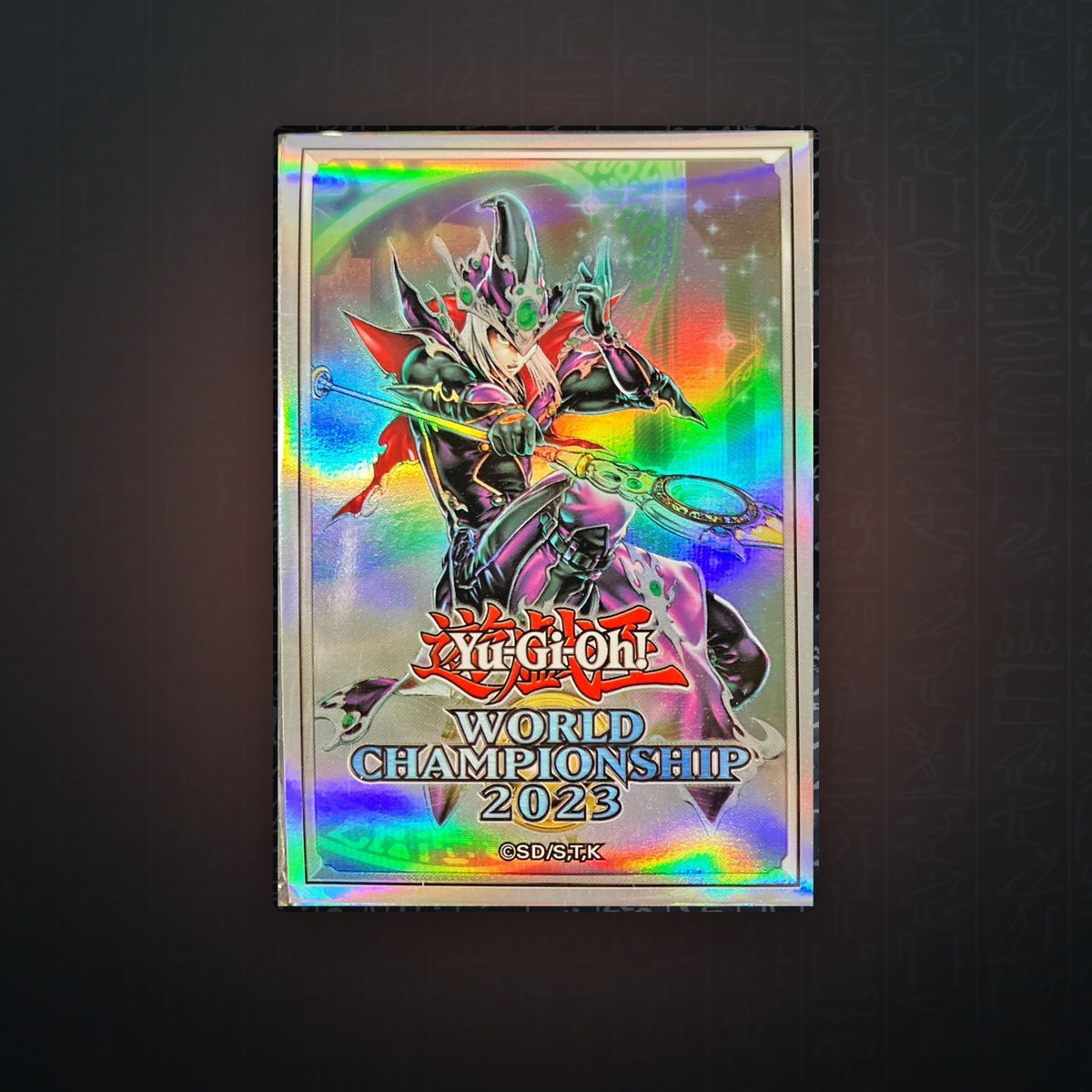 Yu-Gi-Oh! OCG - Legendärer Magier des Dunklen / Legendary Magician of Dark WCS 2023 Hüllen (100) | JUNGCARDS