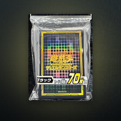 Yu-Gi-Oh! OCG - 2020 Schwarz mit Goldrand Hüllen (70) | JUNGCARDS