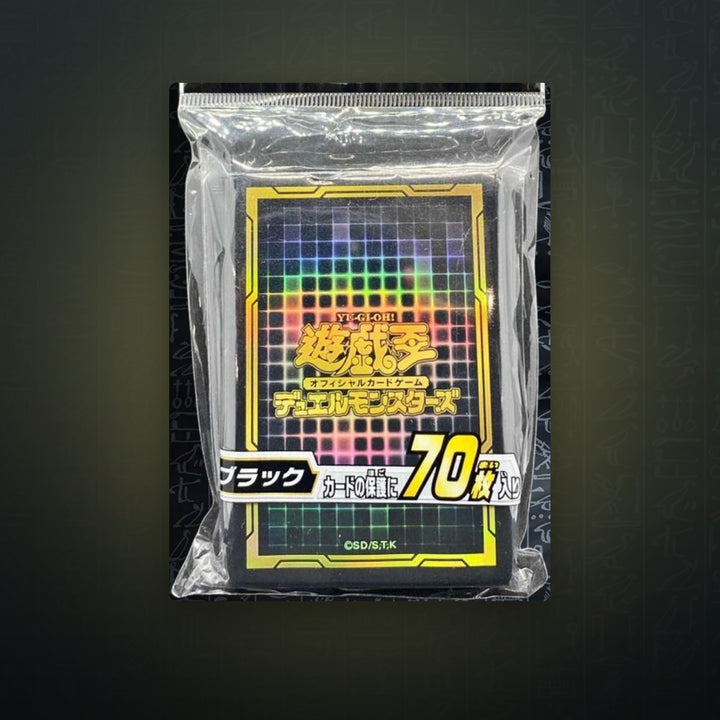Yu-Gi-Oh! OCG - 2020 Schwarz mit Goldrand Hüllen (70) | JUNGCARDS