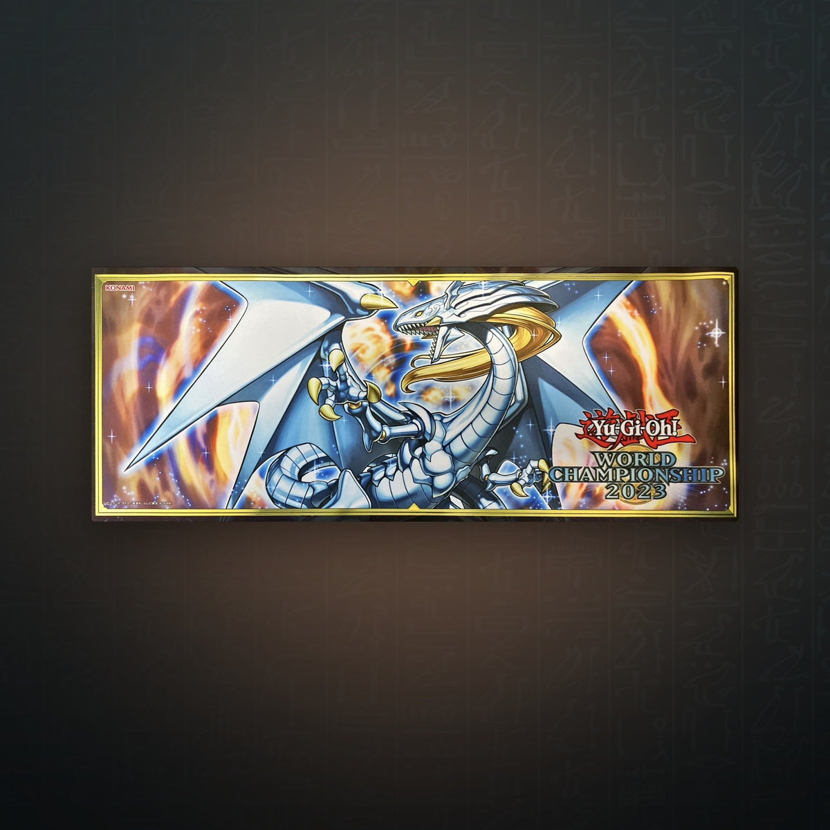 Yu-Gi-Oh! OCG Legendary White Dragon WCS 2023 1-Spieler Spielmatte | JUNGCARDS