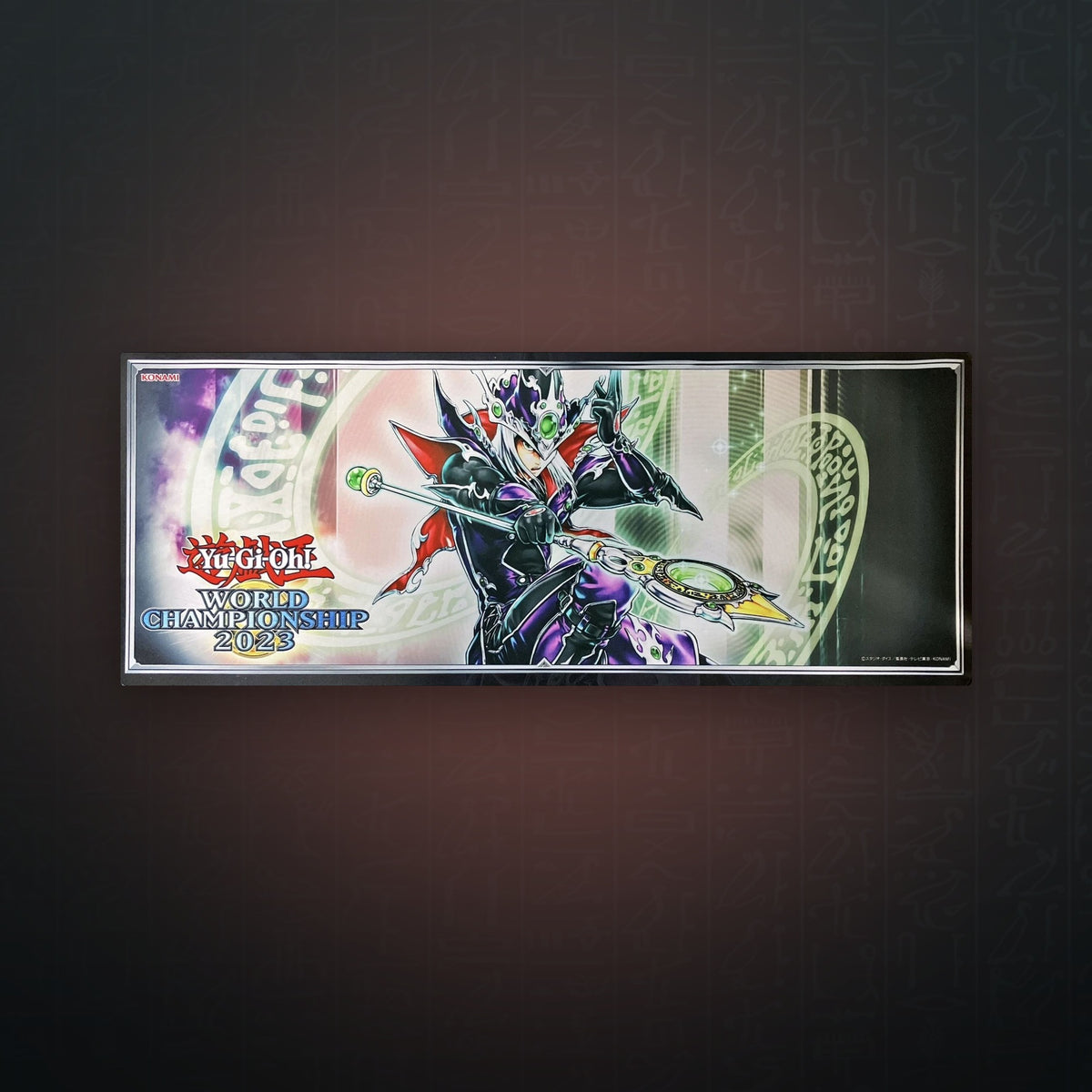 Yu-Gi-Oh! OCG Legendary Dark Magician WCS 2023 1-Spieler Spielmatte | JUNGCARDS