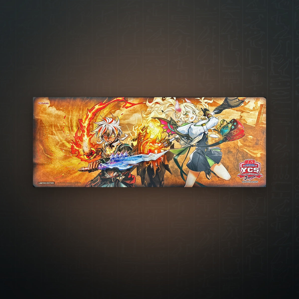 Yu-Gi-Oh! OCG - YCSJ Nagoya 2025 The Fallen & Virtuous Spielmatte (1P) | JUNGCARDS