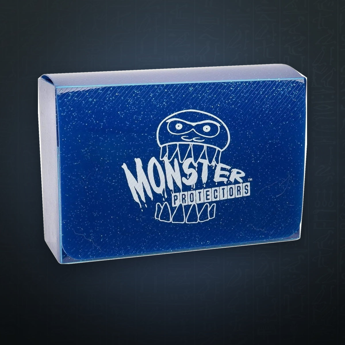 Monster Protectors - Double Magnetic Deck Box Blau Glitter | JUNGCARDS