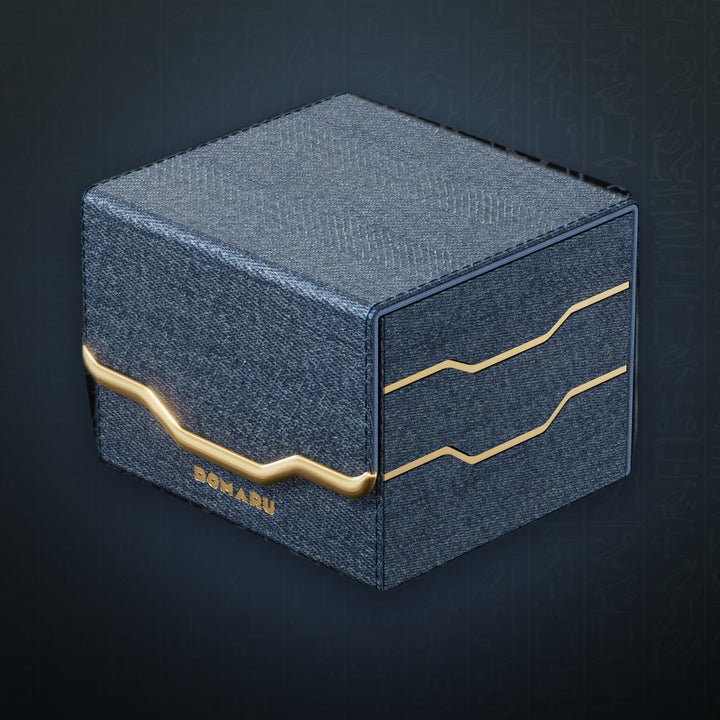 Gatherers' Tavern DOMARU Armory Horizon 100+ Deck Box - Lazulite | JUNGCARDS