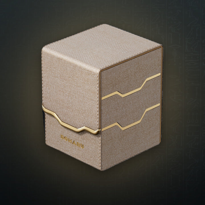 Gatherers' Tavern DOMARU Vertex 100+ Deck Box - Alabaster | JUNGCARDS