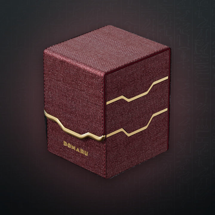 Gatherers' Tavern DOMARU Vertex 100+ Deck Box - Carnelian | JUNGCARDS