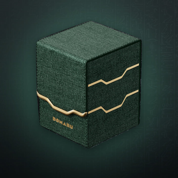 Gatherers' Tavern DOMARU Vertex 100+ Deck Box - Malachite | JUNGCARDS