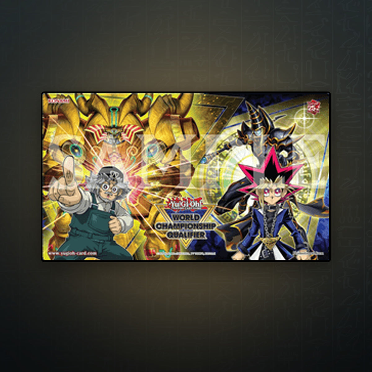 Yu-Gi-Oh! TCG - Win-A-Mat WCQ 2024 Solomon & Yugi Playmat | JUNGCARDS