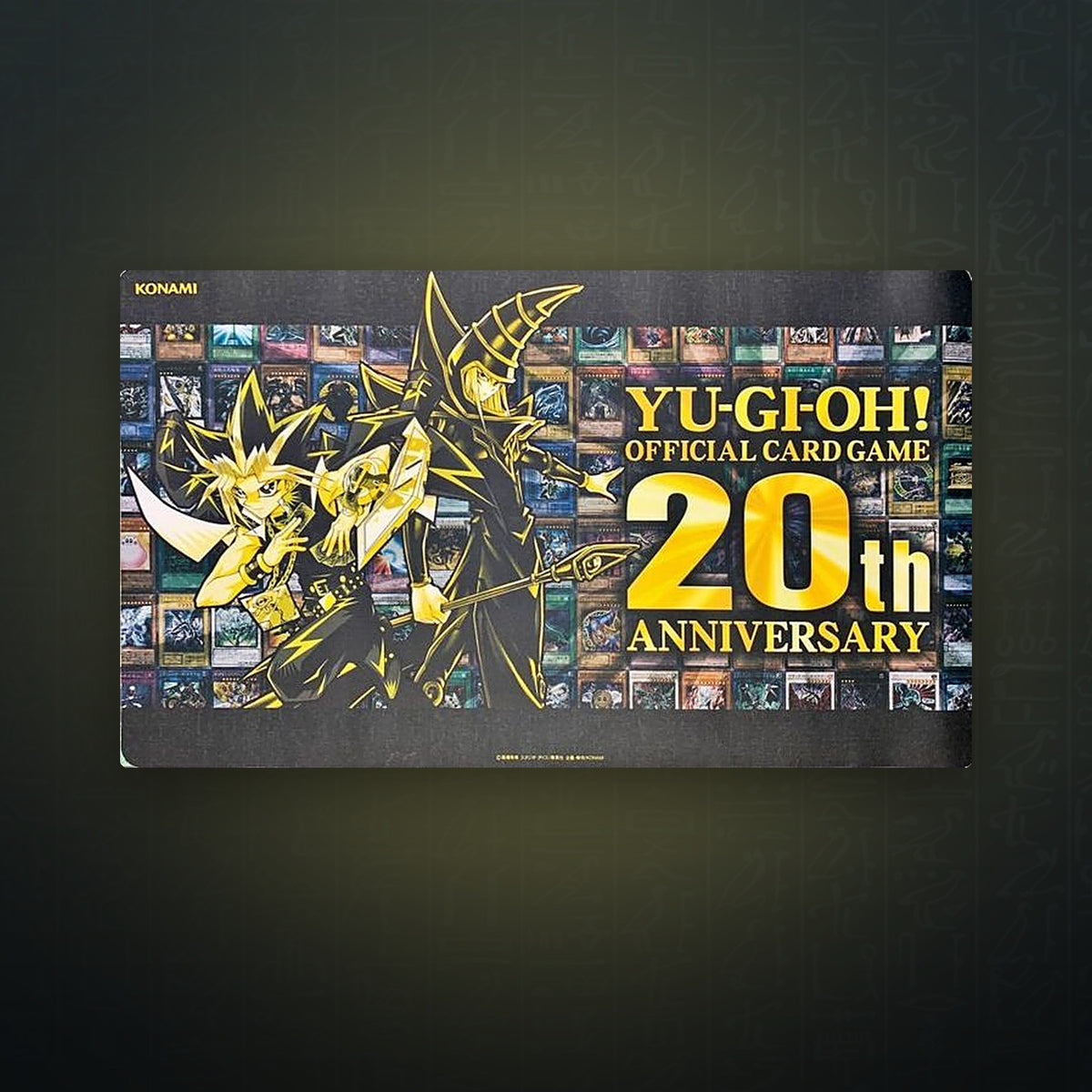 Yu-Gi-Oh! OCG - Yami Yugi & Dark Magician Playmat (20th Anniversary Set) | JUNGCARDS