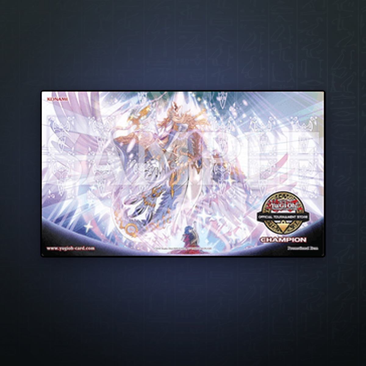 Yu-Gi-Oh! TCG - OTS 2024 Champion 'Saffira, Divine Dragon of the Voiceless Voice' Playmat | JUNGCARDS