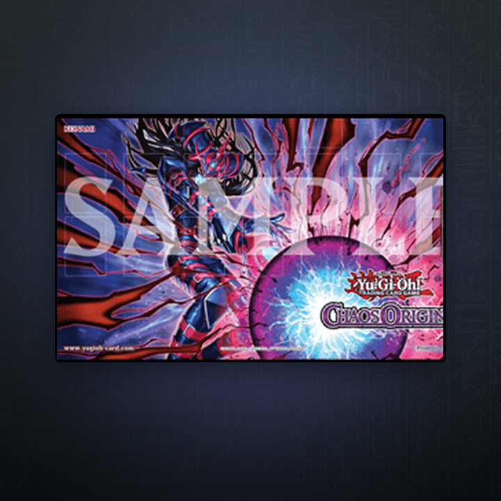 Yu-Gi-Oh! TCG - Chaos Origins Premiere! 'Magician of Dark Chaos - Black Chaos' Playmat | JUNGCARDS