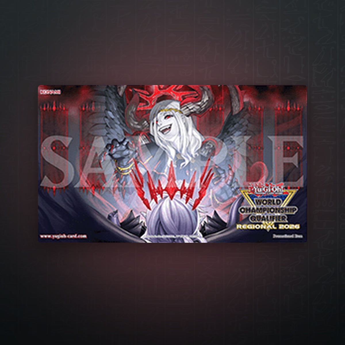 Yu-Gi-Oh! TCG - Regional 2026 WCQ 'Forbidden Crown' Playmat | JUNGCARDS