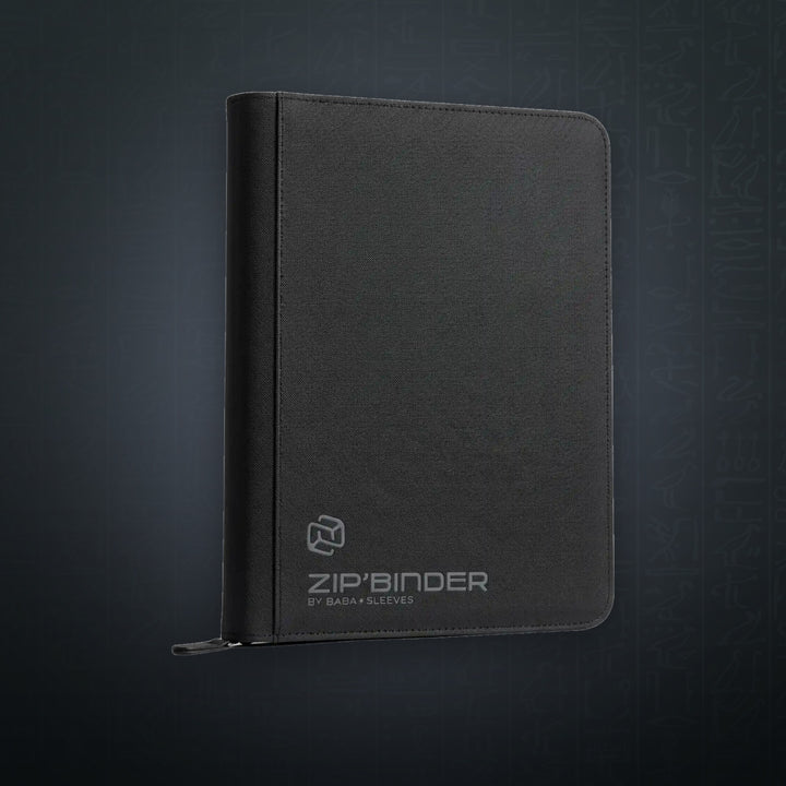 Baba Sleeves - 9-Pocket Zip-Binder Groß (360 Karten) (Schwarz/Weiß) | JUNGCARDS