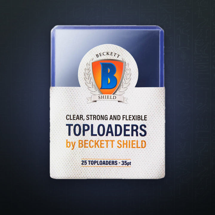 Beckett Shield Toploader 35pt (25 Stück) | JUNGCARDS