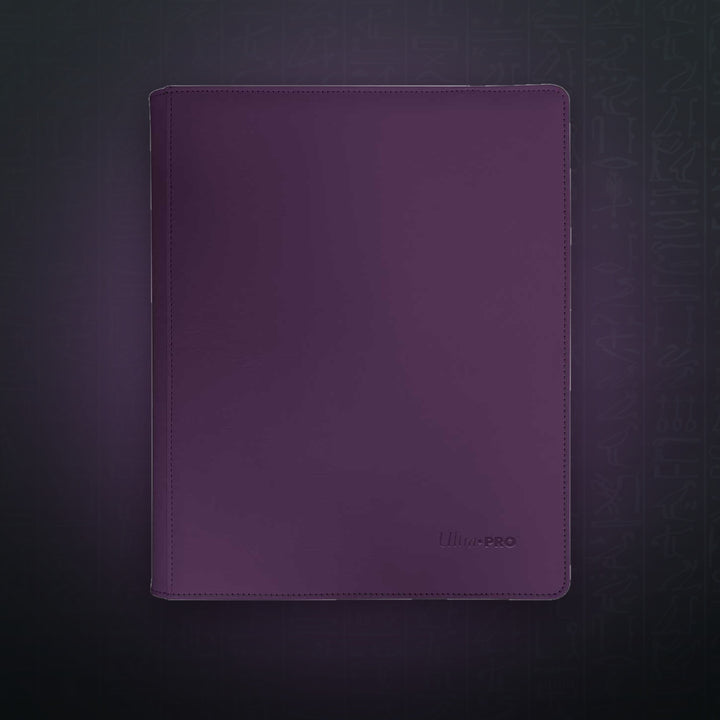 Ultra Pro - Vivid 9-Pocket Zippered PRO-Binder: Midnight Plum | JUNGCARDS