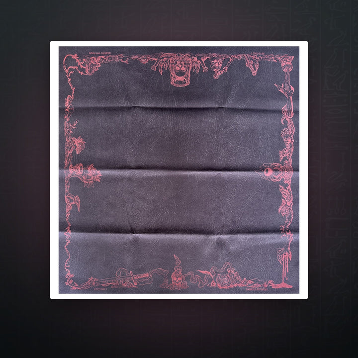 Yggdrasil Materias - M1 Epitome I Black/Red Cloth Play Mat | JUNGCARDS