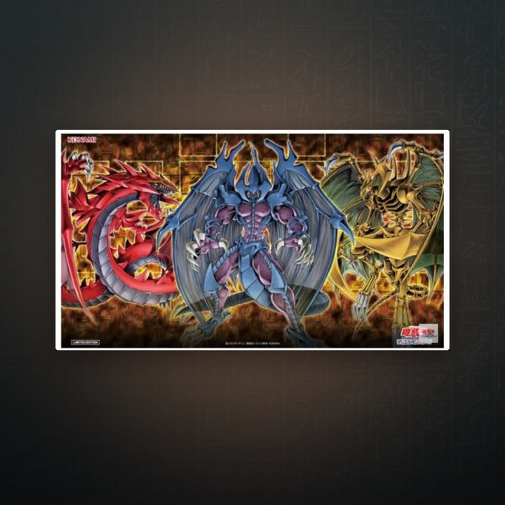 Yu-Gi-Oh! TCG - Three Sacred Beast Playmat | JUNGCARDS