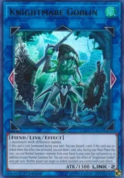 Knightmare Goblin FLOD-044 Ultra Rare – Deutsch, NM, 1. Auflage