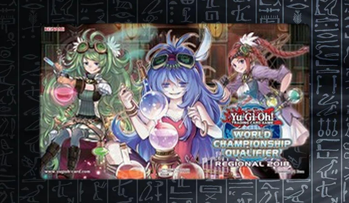 Yu-Gi-Oh TCG Magician Regional WCQ 2018 Playmat Sealed