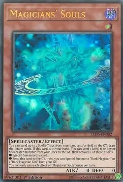 Magicians' Souls LED6-002 Ultra Rare – Deutsch, NM, 1. Auflage