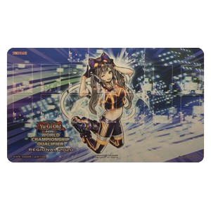 Yu-Gi-Oh! TCG - Regional 2020 WCQ "I:P Masquerena" Spielmatte (gebraucht, ok Zustand)