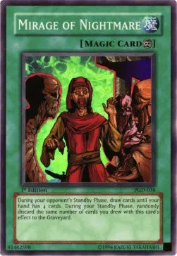 Mirage of Nightmare PGD-036 Super Rare – Englisch, LP