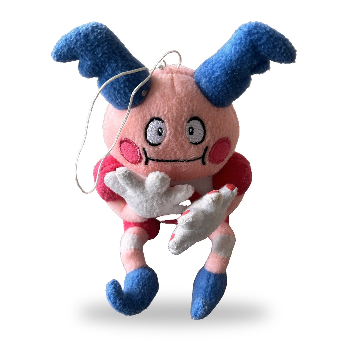 Mr. Mime Pokemon Pluesch Sammelfigur weisser Hintergrund