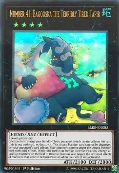 Number 41: Bagooska the Terribly Tired Tapir BLRR-085 Ultra Rare – Englisch, NM, 1. Auflage